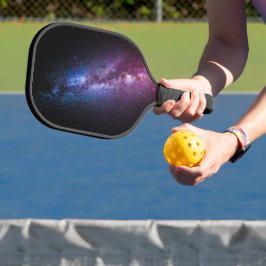 Melkweg heldere kleuren pickleball paddle