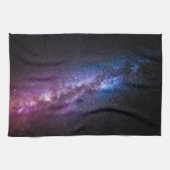 Melkweg heldere kleuren theedoek (Horizontaal)