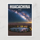 Melkweg Huacachina Peru Reizen Briefkaart (Voorkant)