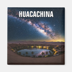 Melkweg Huacachina Peru Reizen Magneet