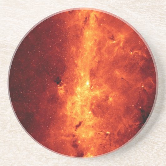 Melkweg in infrarood zandsteen onderzetter (Voorkant)
