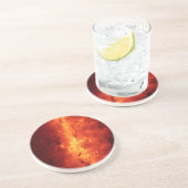 Melkweg in infrarood zandsteen onderzetter (Zijkant)