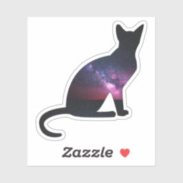 Melkweg Kat Sticker