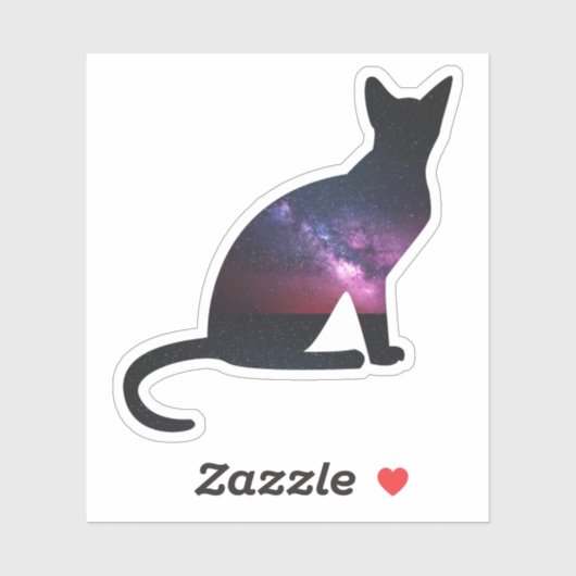 Melkweg Kat Sticker (Vel)