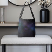 Melkweg kosmische nevel crossbody tas