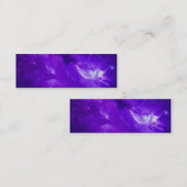 Melkweg met sterren in de ruimte mini visitekaartje (Voorkant / Achterkant)