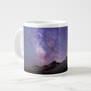 Melkweg & Mt. Rainier Staat Washington Grote Koffiekop