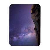 Melkweg & Mt. Rainier | Staat Washington Magneet (Verticaal)