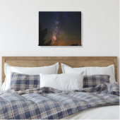 Melkweg nachthemel, Californië Canvas Afdruk (Insitu (Slaapkamer))