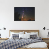 Melkweg nachthemel, Californië Canvas Afdruk (Insitu (Slaapkamer))