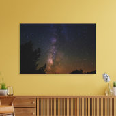 Melkweg nachthemel, Californië Canvas Afdruk (Insitu (Woonkamer))
