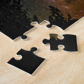 Melkweg nachthemel, Californië Legpuzzel (Zijkant)