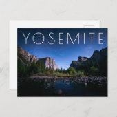 Melkweg | Nationaal Park Yosemite Briefkaart (Voorkant / Achterkant)