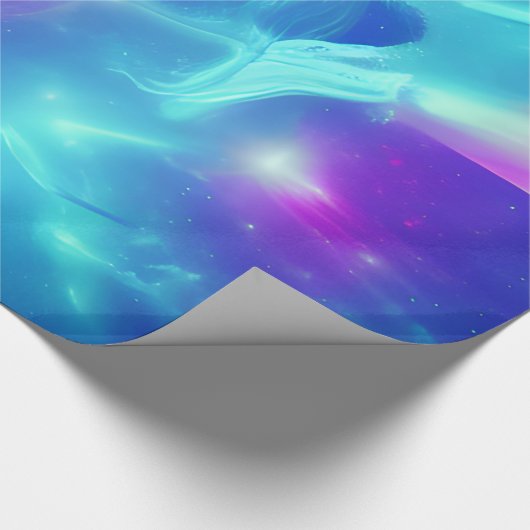 Melkweg nevel kunst cadeaupapier (Hoek)