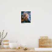 Melkweg Nevel Ruimte Onderwijs Poster (Keuken)