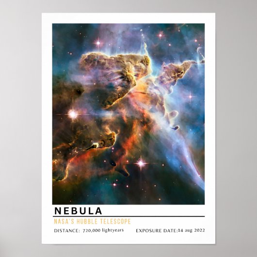 Melkweg Nevel Ruimte Onderwijs Poster (Voorkant)