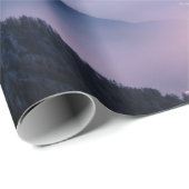 Melkweg over bergen in mist 's nachts in de zomer cadeaupapier (Rol Hoek)