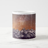 Melkweg over Grand Teton Grote Koffiekop (Voorkant)