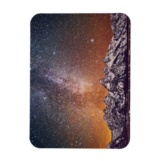 Melkweg over Grand Teton Magneet (Verticaal)