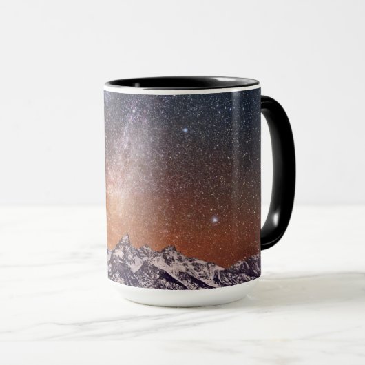Melkweg over Grand Teton Mok (Voorkant rechts)