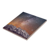 Melkweg over Grand Teton Tegeltje (Zijkant)