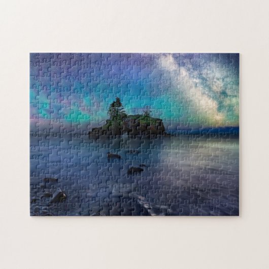 Melkweg over Hollow Rock Legpuzzel (Horizontaal)