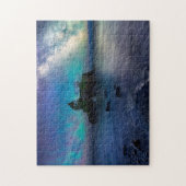 Melkweg over Hollow Rock Legpuzzel (Verticaal)