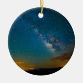 Melkweg over Taos, New Mexico Keramisch Ornament (Voorkant)