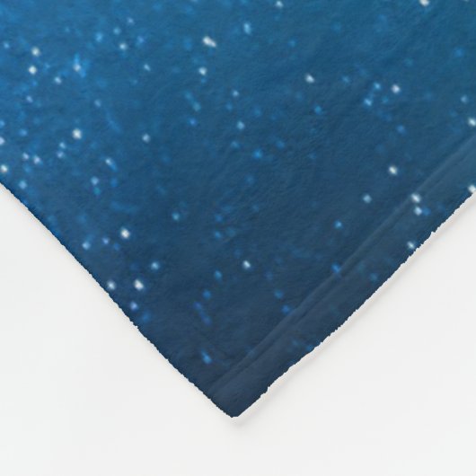 Melkweg over Vissende boten Fleece Deken (Hoek)