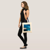 Melkweg over Vissende boten Tote Bag (Voorkant (model))
