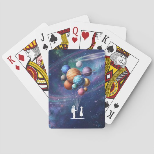 Melkweg Pokerkaarten (Achterkant)
