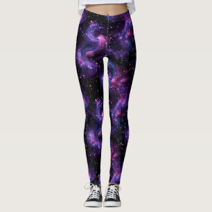 Melkweg Ruimte Nevel Kosmisch Patroon Leggings