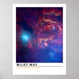 Melkweg Ruimte Onderwijs Poster