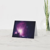 Melkweg Universum Mystieke Bruiloft Dank je Bedankkaart (Achterkant)