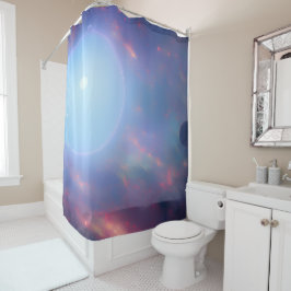 Melkweg, universum, sterren, buitenruimte douchegordijn