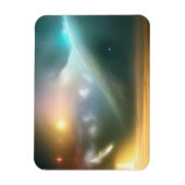 Melkweg, universum, sterren, buitenruimte magneet (Verticaal)