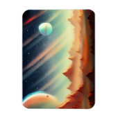 Melkweg, universum, sterren, buitenruimte magneet (Verticaal)