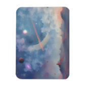 Melkweg, universum, sterren, buitenruimte magneet (Verticaal)