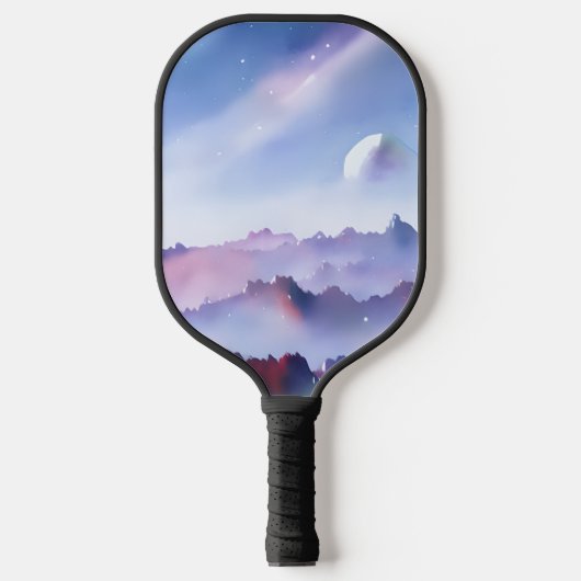Melkweg, universum, sterren, buitenruimte pickleball paddle (Voorkant)