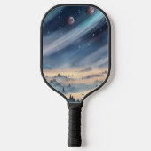 Melkweg, universum, sterren, buitenruimte pickleball paddle (Achterkant)