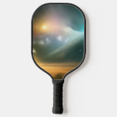 Melkweg, universum, sterren, buitenruimte pickleball paddle (Achterkant)