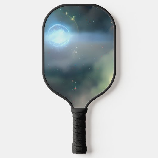 Melkweg, universum, sterren, buitenruimte pickleball paddle (Voorkant)