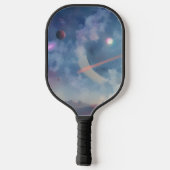 Melkweg, universum, sterren, buitenruimte pickleball paddle (Achterkant)