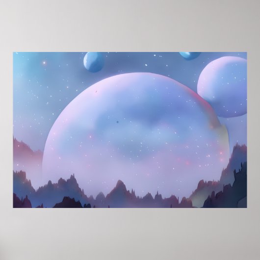 Melkweg, universum, sterren, buitenruimte poster (Voorkant)