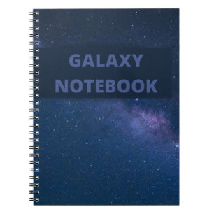 Melkweg, universum, sterren, planetruimte notitieboek