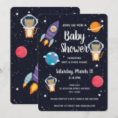 Melkweg van de tijger in de ruimtevaartruimte van kaart (Voorkant / Achterkant)