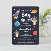 Melkweg van de tijger in de ruimtevaartruimte van kaart (Staand voorkant)