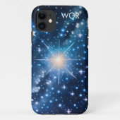 Melkweg van sterren in ruimte monogram Case-Mate iPhone case (Achterkant)
