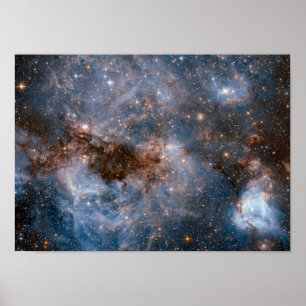 Melkweghartruimteastronomie Galaxy spectaculair Poster