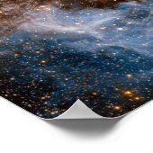 Melkweghartruimteastronomie Galaxy spectaculair Poster (Hoek)